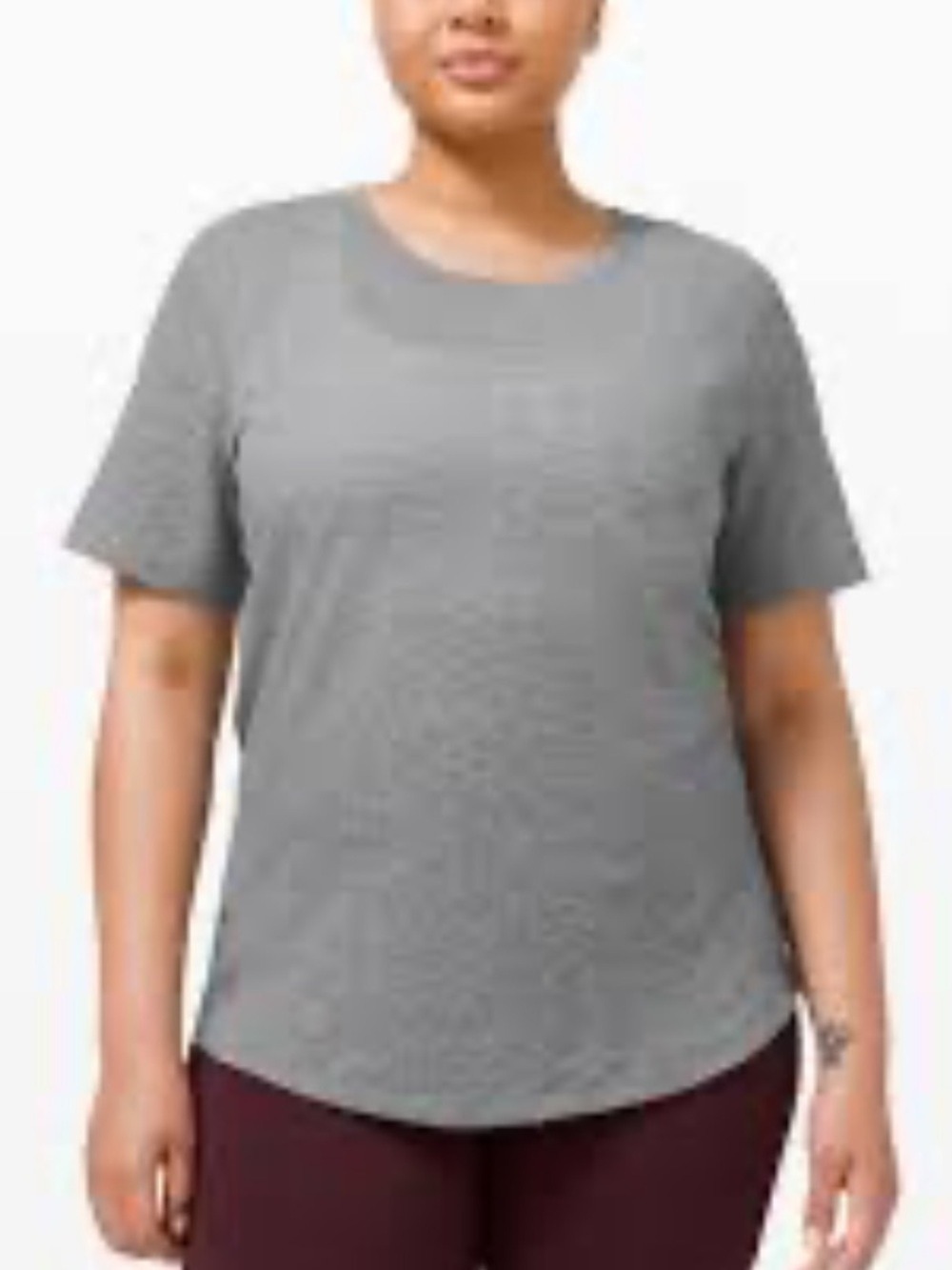 LULULEMON Long Distance Short Sleeve Tee Size 1X